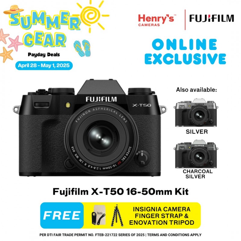 Fujifilm X-T50 16-50mm Kit Digital Mirrorless Camera Fujifilm X-T50 16-50mm Kit Digital Mirrorless Camera
